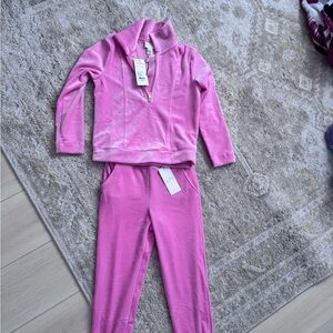 Lilly Pulitzer Girls Mini Mallie Velour Set